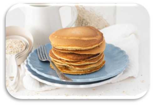 Receta Panqueques de avena