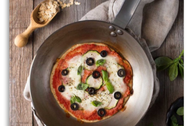 Receta Pizza de Avena